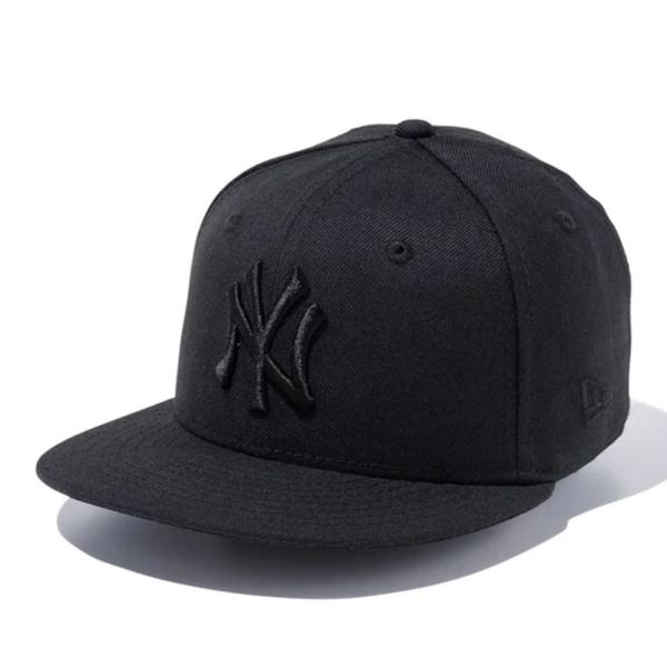 ニューエラ キッズ Youth 9FIFTY ニューヨーク・ヤンキース ブラック ブラック Kids...