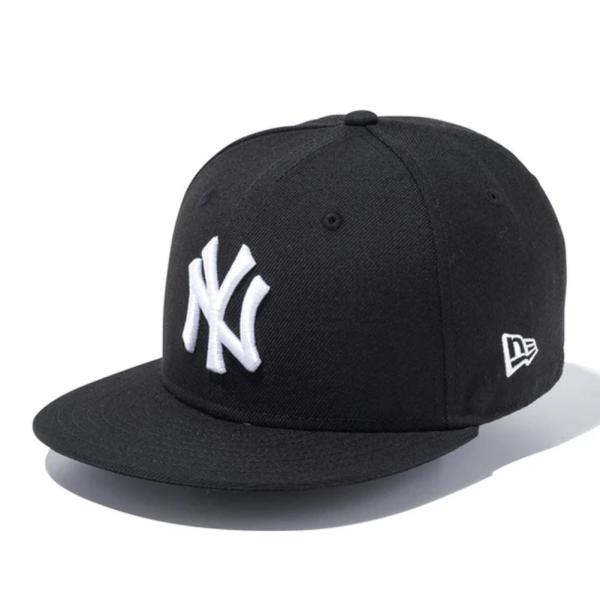ニューエラ キッズ Youth 9FIFTY ニューヨーク・ヤンキース ブラック ホワイト Kids...