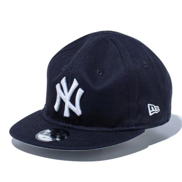 ニューエラ キッズ My 1st 9FIFTY ニューヨーク・ヤンキース ネイビー ホワイト Kid...
