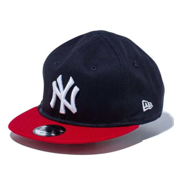 ニューエラ キッズ My 1st 9FIFTY ニューヨーク・ヤンキース ネイビー ホワイト スカー...