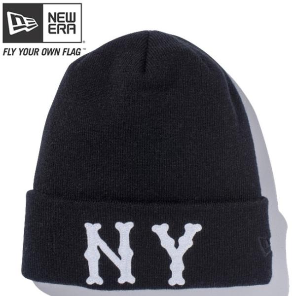 ニューエラ ニット帽 ニットキャップ ベーシックカフニット チームロゴ ニューヨーク ハイランダース...