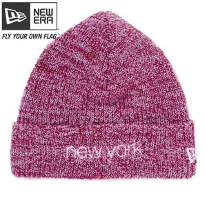 ニューエラ ニット帽 ニットキャップ ソフトカフニット ニューヨーク バーガンディ ホワイト ホワイト New Era Knit Cap Soft Cuff Knit New York Burgundy｜cio