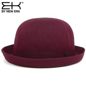 イーケーバイニューエラ ハット ザ ダービー ワイン ブラック EK by New Era Hat The Derby Wine Black｜cio