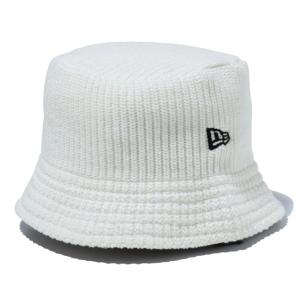 ニューエラ ニットバケット アイボリー ブラック 1個 New Era Knit Bucket Ivory Black 1pc｜cio