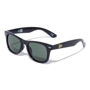 ニューエラ サングラス ウェリントン スクエアレンズ シャイニーブラックフレーム グレーポラライズドレンズ New Era SUNGLASSES WLTN GRAY POLAR NONE｜cio