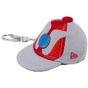 円谷プロダクション×ニューエラ キャップ キーホルダー ウルトラマン グレー ダークグレー ブルー Tsuburaya Pro×New Era Cap Keychain Ultraman Gray｜cio