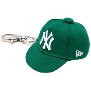 ニューエラ キャップキーホルダー ニューヨークヤンキース ケリー ホワイト New Era Cap Key Holder New York Yankees Kelly White｜cio