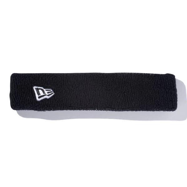 ニューエラ ヘッドバンド ブラック ホワイト 1個 New Era Head Band Black ...