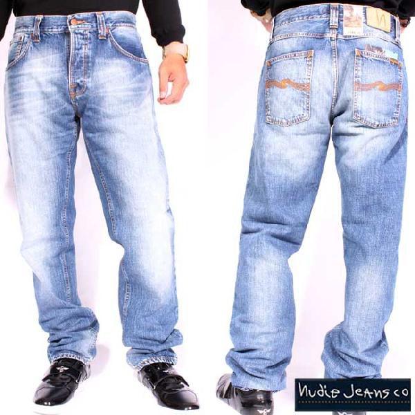 ヌーディージーンズ シャープベン オーガニック ソルトアンド ペッパー Nudie Jeans SH...