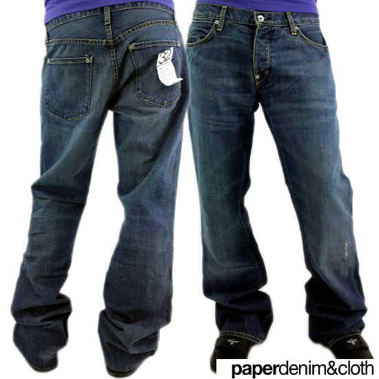 PAPERDENIM＆CLOTH BMX Marlowe 5 pocket slim Boot DE...