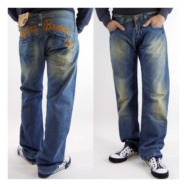 REPLAY MV920L.000 LONG PANTS BLUE DENIM リプレイ MV920...