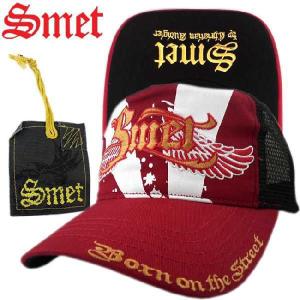 スメット ハット(キャップ) ベーシック ラブ バード レッド SMET Hat(Cap) Basic LOVE BIRD Red｜cio