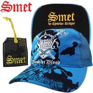 スメット ハット(キャップ) スペシャリティ ブラック アス ナイト ティール SMET Cap Hat(Cap) Specialty BLACK AS KNIGHT Teal｜cio