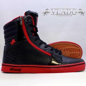 ブラド フェイマス ブラック/レッド VLADO FAMOUS 1G-1170-1 Black/Red｜cio