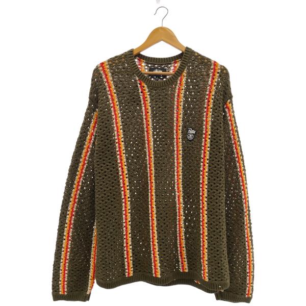 Stussy x PattaLoose Gauge Crewneck Sweater "Olive"...