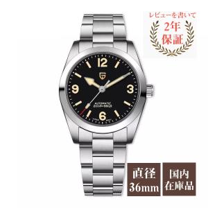 腕時計 メンズ 40代 50代 パガーニデザイン PAGANI DESIGN 機械式 オマージュウォッチ 36mm ユニセックス 裏スケルトン 父の日 PD-1751