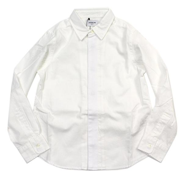 セール 「50%OFF」 シャツ・ブラウス &quot;アーチ＆ライン&quot; KNIT TIE シャツ オフホワイ...