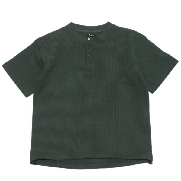 セール 「50%OFF」 半袖Tシャツ &quot;アーチ＆ライン&quot; UV CUT WAFFLE Tシャツ グ...
