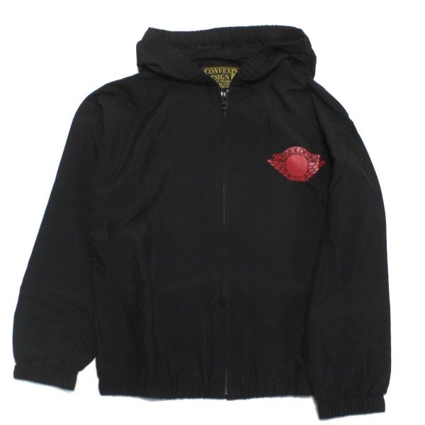 セール 「50%OFF」 アウター &quot;コンベックス　CONVEX&quot; ナイロンウインドブレーカー クロ...