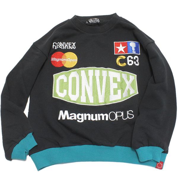 セール 「50%OFF」 トレーナー・ニット &quot;コンベックス　CONVEX&quot; アップリケ トレーナー...