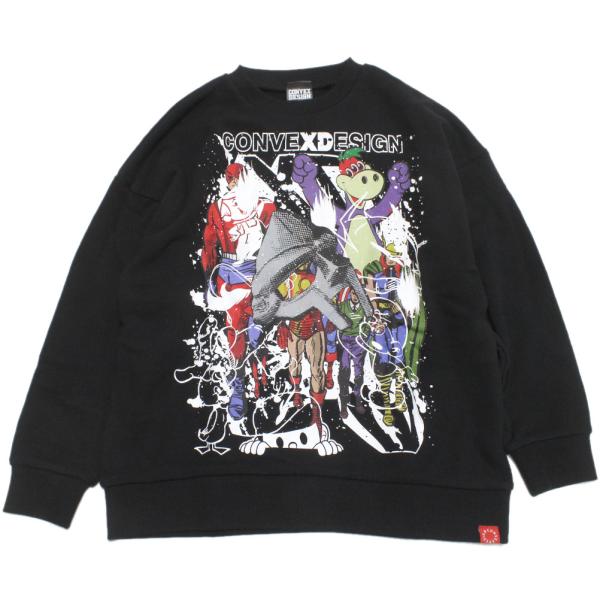 セール 「50%OFF」 トレーナー・ニット &quot;コンベックス　CONVEX&quot; アートコラージュ / ...