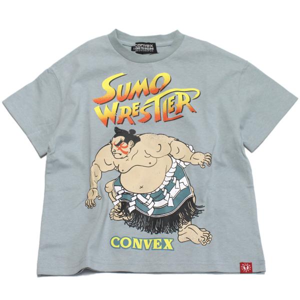 セール 「50%OFF」 半袖Tシャツ &quot;コンベックス　CONVEX&quot; SUMOレスラー WIDE-...