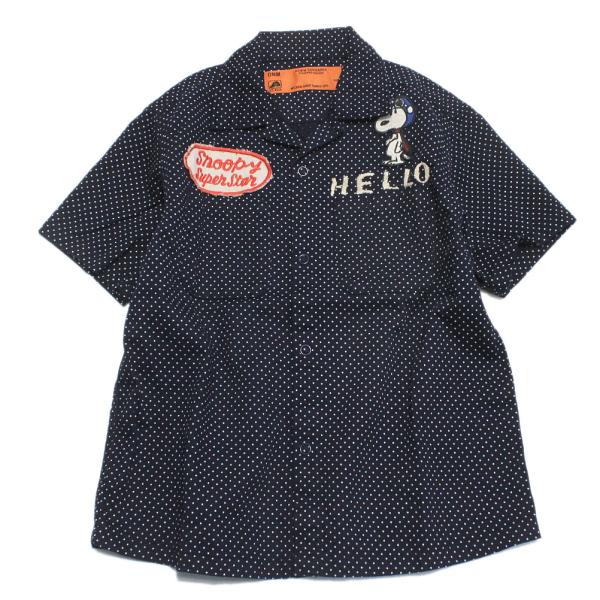 セール 「50%OFF」 シャツ・ブラウス &quot;DD×スヌーピー　デニムアンドダンガリー&quot; ツイル S...