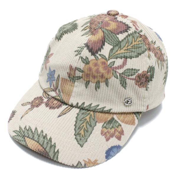 セール 「50%OFF」 帽子 &quot;フィス&quot; ボタニカルPT コールテン CAP 16BEベージュ