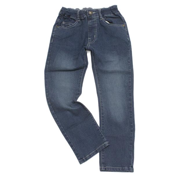 セール 「30%OFF」 ロングパンツ "エフオーキッズ" すぽ軽スキニーパンツ ブルー(BL)