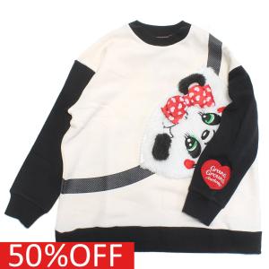 セール 「50%OFF」 トレーナー・ニット &quot;グラグラ&quot; 子供服 フェイスバッグトレーナー オフホ...