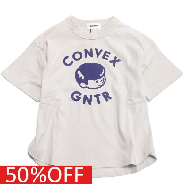 半袖Tシャツ &quot;ジェネレーター&quot; 子供服 CONVEX×GN Tシャツ サンド(SD)