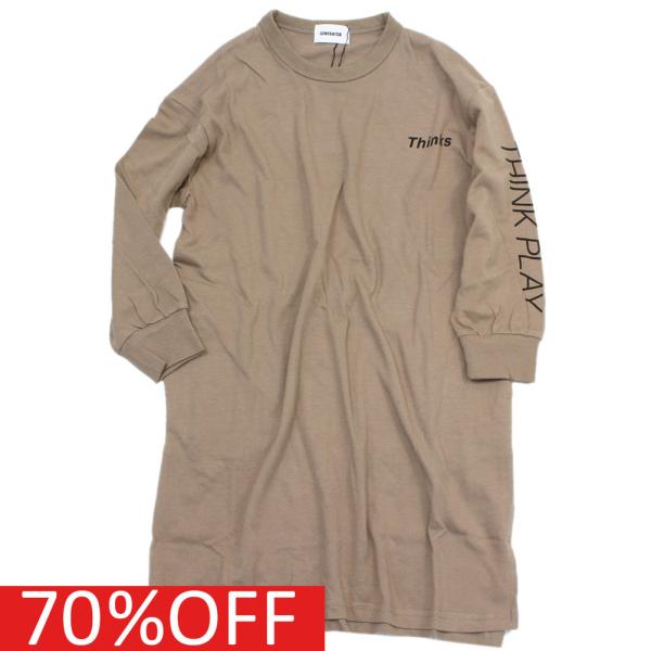 セール 「70%OFF」 ワンピース &quot;ジェネレーター&quot; 子供服 Thinks 長袖 ワンピース グ...