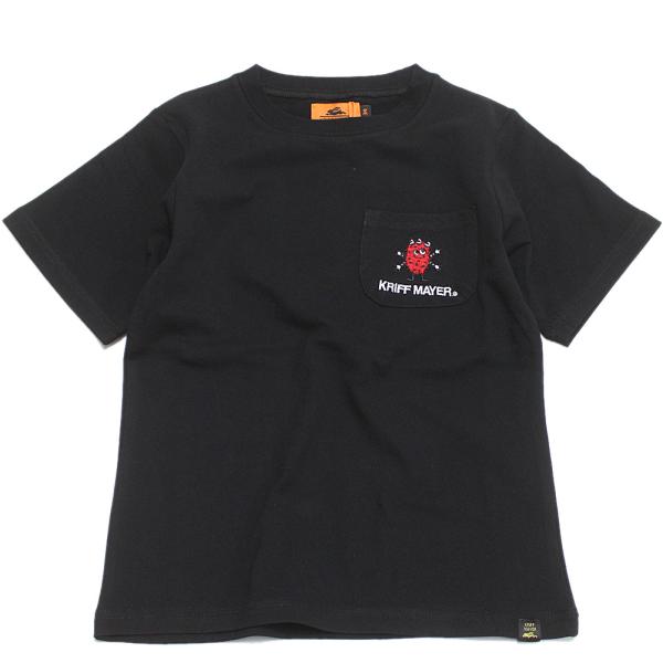 セール 「50%OFF」 半袖Tシャツ &quot;クリフメイヤー&quot; ナノカノコポケT(モンスター) ブラック...