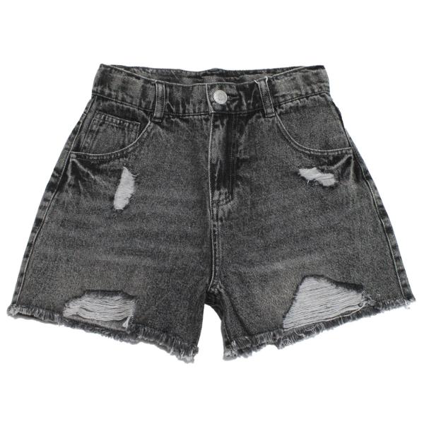 ハーフパンツ "Love toxic　ラブトキシック"  LTXC/ダメージデニムショートパンツ グ...