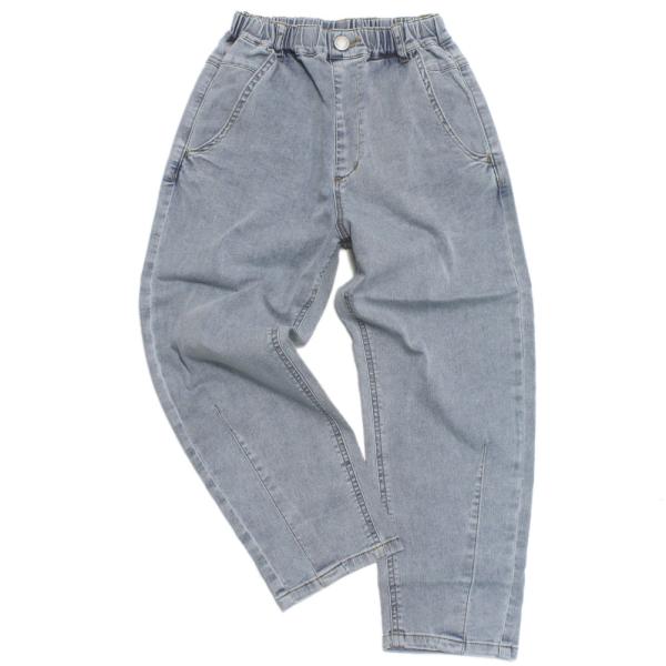 セール 「50%OFF」 ロングパンツ "マルーク" 接触冷感ハイブリーチデニムロングパンツ コン(...