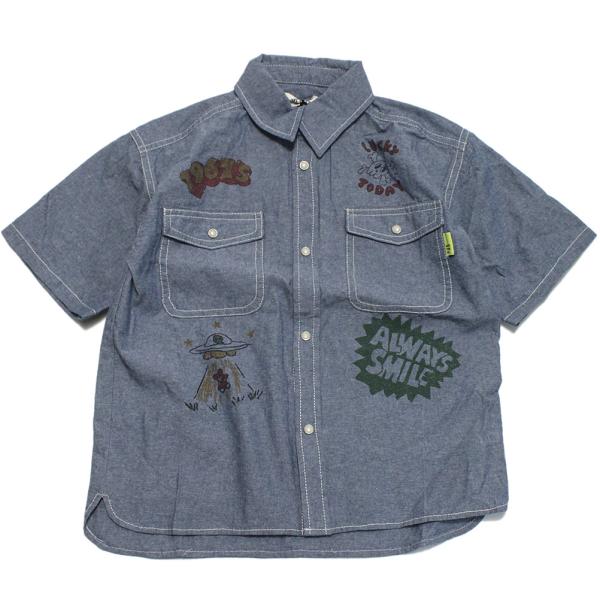 セール 「50%OFF」 シャツ・ブラウス &quot;makeyourday メイクユアデイ&quot; ラクガキプリ...