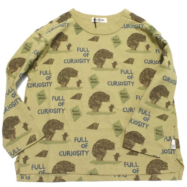 セール 「50%OFF」 長袖Tシャツ "makeyourday メイクユアデイ" くまの親子Tシャ...