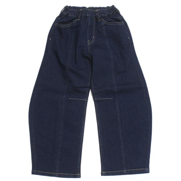 ロングパンツ &quot;makeyourday メイクユアデイ&quot; カーブデニムパンツ ブルー(BL)