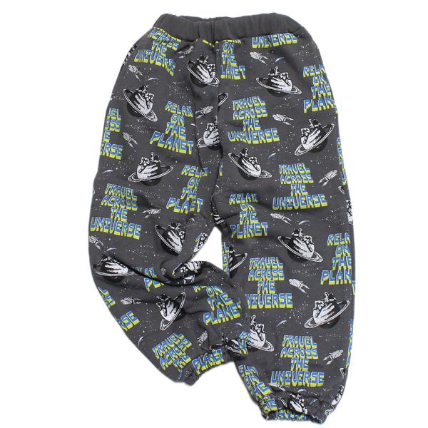 セール 「50%OFF」 ロングパンツ "makeyourday メイクユアデイ" 宇宙スウェットパ...
