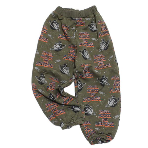 セール 「50%OFF」 ロングパンツ "makeyourday メイクユアデイ" 宇宙スウェットパ...