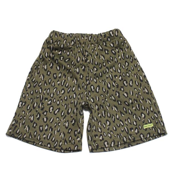 ハーフパンツ "makeyourday メイクユアデイ" ジャガードパンツ カーキ(KK)
