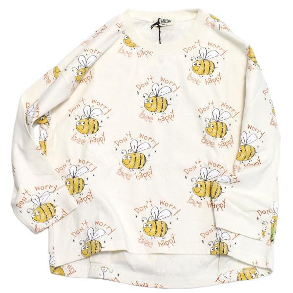 セール 「50%OFF」 長袖Tシャツ &quot;makeyourday メイクユアデイ&quot; ハチガラTシャツ...