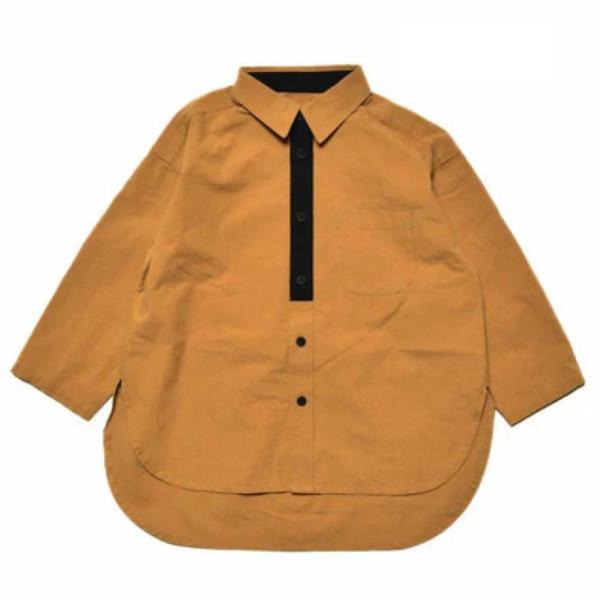 セール 「50%OFF」 シャツ・ブラウス &quot;ニードルワークス&quot; ネクタイ風チュニック ベージュ