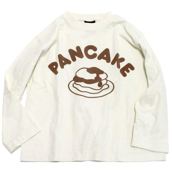セール 「50%OFF」 長袖Tシャツ &quot;ニードルワークス&quot; PANCAKEロンT オフホワイト
