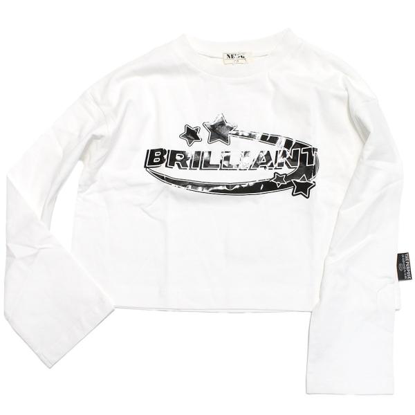 セール 「50%OFF」 長袖Tシャツ &quot;ニードルワークス&quot;  NeWo/レトロロゴショート丈Tシャ...