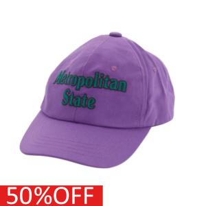 セール 「50%OFF」 帽子 "オーシャン&グラウンド" 子供服 METROPOLITANベースボールCAP パープル(PP)