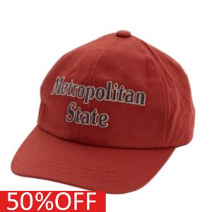 セール 「50%OFF」 帽子 "オーシャン&グラウンド" 子供服 METROPOLITANベースボールCAP レッド(RD)