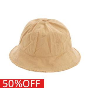 セール 「50%OFF」 帽子 "オーシャン&グラウンド" 子供服 カラーステッチキリッパHAT ベージュ(BE)