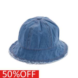 セール 「50%OFF」 帽子 "オーシャン&グラウンド" 子供服 カラーステッチキリッパHAT デニム(DM)