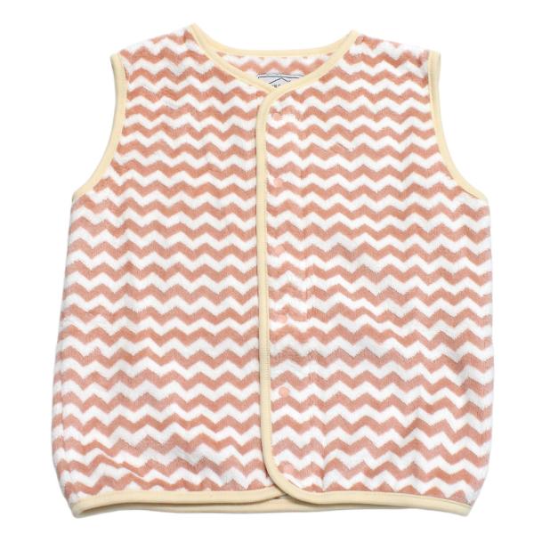 セール 「50%OFF」 ベスト "オーシャン&amp;グラウンド" ジグザグフリーススリーパー ピンク(P...